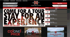 Desktop Screenshot of nicholls.edu